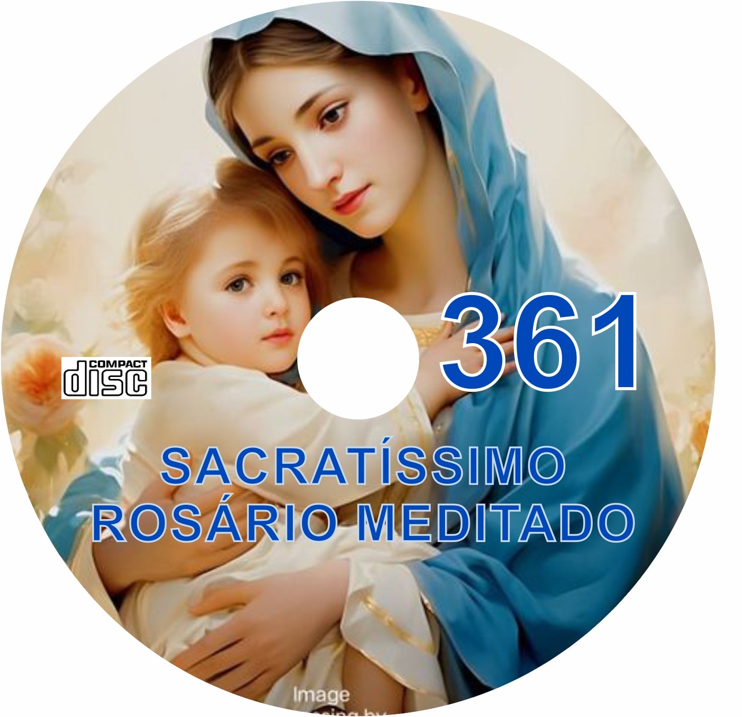 CD Rosário Meditado 361 CD Rosário Meditado 361
